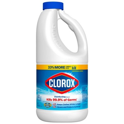 CLOROX BLEACH ORIGINAL 1.27 LITER 43OZ 1CT***ONLY PICK-UP, NO SHIPPING***